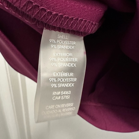💐 NWT! Purple CALVIN KLEIN Cap Sleeve Sheath Dress - Size 10 - Picture 4 of 7